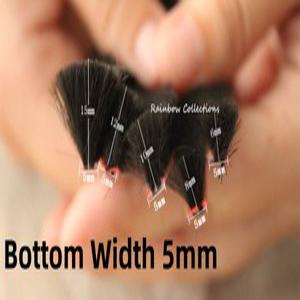 나일론 방수 브러시 5MM 방진 씰링 도어 스트립 파일 WEATHERSTRIP 그루브 10M 레이어 하단 플러스 검정색