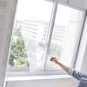 붙이는 창문 모기장 벨크로 방충망 130x150 그물망