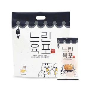 페슬러 느린육포 100 닭가슴살 슬라이스 건조 간식 200g 약 20개
