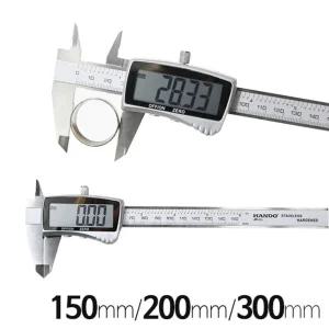 (0-200mm 1개) 한도 대형 LCD 화면 디지털 캘리퍼스 M500-200M/측정기/버니아/전자/노기스/버니어/캘리퍼