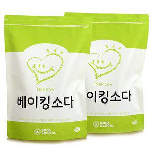 [소다스쿨]베이킹소다 대용량 3kg 2개