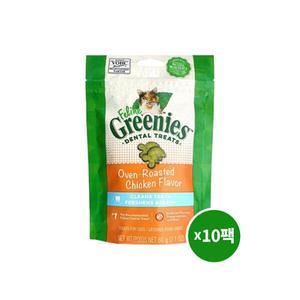 아트박스/그리니즈 그리니즈 필라인 닭고기 60g 10팩 /치석제거