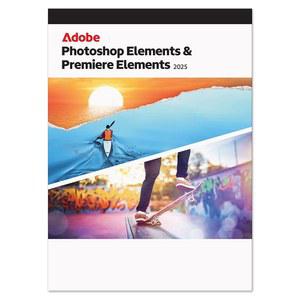 Adobe 포토샵 요소 및 프리미어 요소 2025 | 사진 및 비디오 편집 | 3년 임기 라이선스 | PC/MAC 코드 |