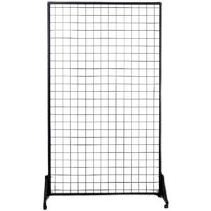 네트망파티션 가벽 철제 이동식 60X80CM 펜스 검정색 인테릴어파티션 가림막
