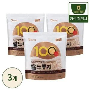 농협식품 밥심 국산 쌀누룽지 700gX3개