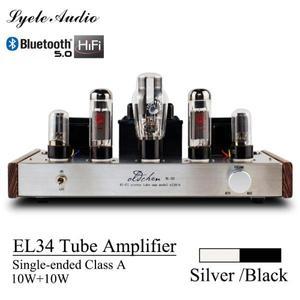 Oldchen El34 관 증폭기  A Hifi 사운드 고전력 10w  시어터 Bluetooth 5.0 하이 엔드 앰프