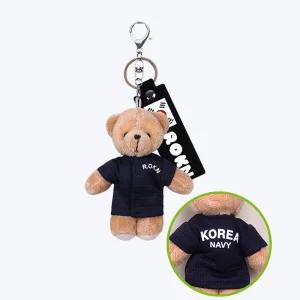 밀리베어 키링 해군 ROKN 네이비 - 군부대 군대 행사 기념품 판촉물 제작 홍보물 곰인형