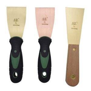 황동 헤라 스크래퍼 다용도 녹제거 고무 청소 25MM 손잡이
