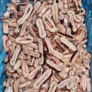 냉동 오징어링 4kg 짬뽕 튀김 대용량 업소용 벌크 복음용 도매 통오징어