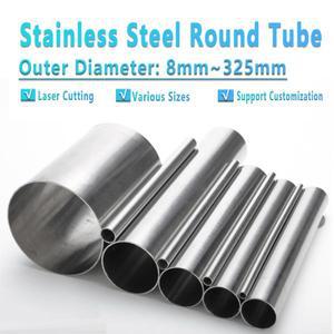 304 스테인레스 스틸 정밀 원형 튜브 - CNC/자동차/건설용 OD8-54mm x 100mm 이음매 파이프