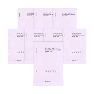 [생활공작소] 향기 제습제 옷걸이형 200g 화이트 머스크향 x 8개