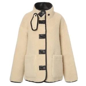 [바로도착] 리버시블 오버핏 무스탕 9165461882