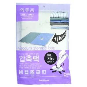 우일)의류용압축팩 60 90 2매_7918 양복 하의 바지 다용도 다기능 만능 정리 빨래 통풍 먼지복
