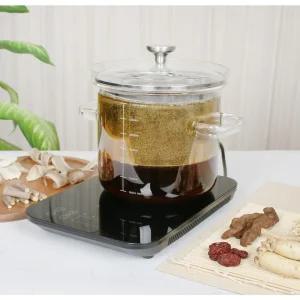 DOS-7777 더존쿡 약탕기 통유리 주전자 2.5L 인덕션세트