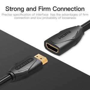 Vention HDMI 연장 케이블 남성여성 1.5M/2M/3M/5M 4K 3D 1.4v 확장 TV LCD 노트북 [PS3 호환 호환용품] 프