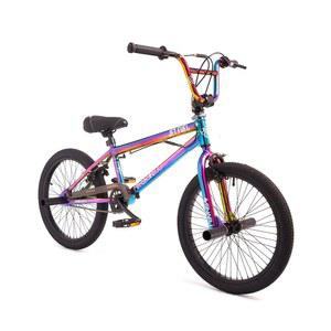 하이퍼 BMX 바이크 20인치, 싱글 스피드, 앞뒤 스프로킷, 스틸 프레임. 360 핸들바 회전. 주차 준비 자전거. 제트 마감