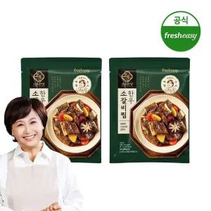 [내일도착/프레시지] 박원숙의 고운한상 한우소갈비찜 500g x2팩