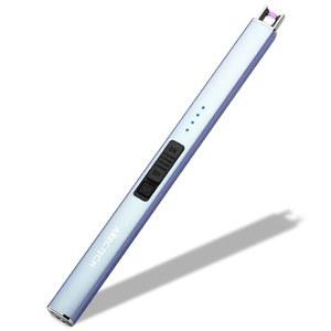 남성 여성을 위한 ARECTECH 전기 캔들 라이터와 Type-C 케이블 생일 선물 캠핑 주방 스토브 블루용 충전식 플라즈마 아크 라이터