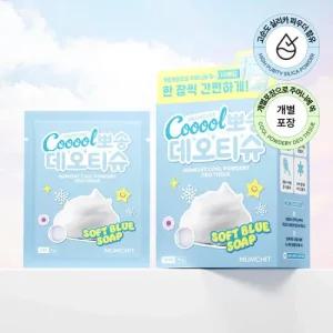 멈칫 멈칫 쿨뽀송 데오 티슈 10매 1+1