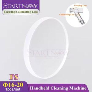Startnow 휴대용 용접 청소 초점 시준 렌즈 D16 D20 F150 CT4.5 섬유 절단 부품 용 레이저 용접기 헤드 렌즈