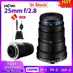 비너스 옵틱스 라오와 25mm f/2.8 2.5-5X 풀프레임 울트라 매크로 렌즈 (소니 E, 캐논 니콘 펜탁스 라이카
