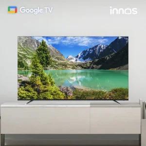 이노스 165cm(65인치) S6501KU 제로베젤 블랙 스마트TV 백라이트 3년무상