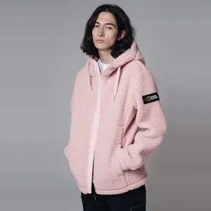 내셔널지오그래픽 N204UFT930 코스토니 플리스 뽀글이 풀집업 PINK