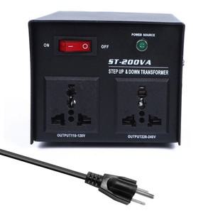 차폐트랜스 지능형 효율적인 스텝 업 다운 전력 변압기, 가정용 100V-220V 200W