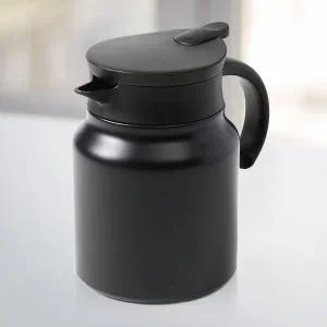 티웨어 차포트 보온 주전자 900ml 무광블랙 이중진공