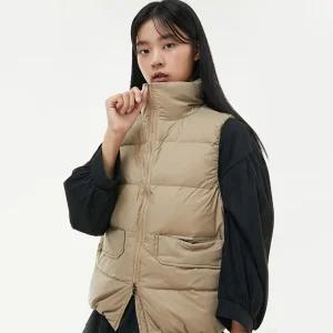 라운드 포켓 다운 베스트 AP4PVS20