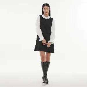 사이드주름 민소매 미니원피스 AP1WO264