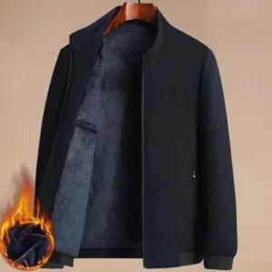 남성용 항공잠바 블루종 점퍼 융기모 외투 집업 (45hRY)