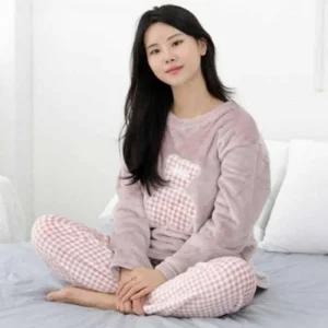 수면바지 잠옷 바지잠옷 수면 홈웨어바지 극세사 (46Hke)