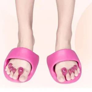 앞꿈치 슬리퍼 종아리 까치발 운동 스트레칭 실내화-WFH78UG