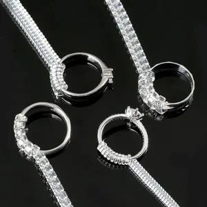 반지 사이즈 호수 줄이기 실리콘 스프링 원형 3mm-WFG1MTQ