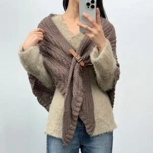 겨울 가을 여성 삼각 숄 목도리 패션 머플러-WFGPXU5