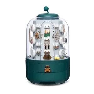 악세사리 귀걸이 보석함 목걸이 반지 전용 보관함-W8964CC