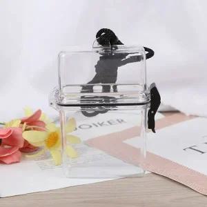 포카케이스 카드 보관 투명 아크릴 목걸이 PP-10147-WDCCDF1