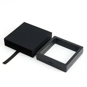 악세서리케이스 5p 9cm 블랙 정리 투명 보석함 전시-WFHRWVE