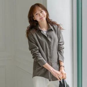 [키첼]에리슨 스트라이프 셔츠