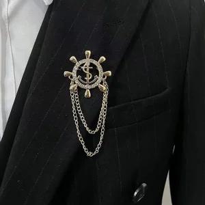 앵카 정장 캐주얼 브로치 부토니에-WFGRYFD