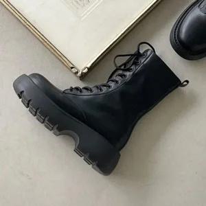 가을신상 부츠 봄 봄여자신발 힐 봄구두 발목 봄신상-WFFOZKU