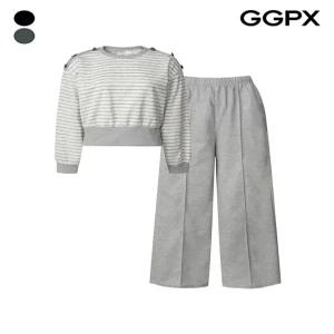 [GGPX]견장 스트라이프 맨투맨 투피스 (GP9ST023F)