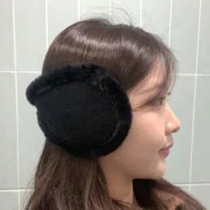 냉기 겨울 방한 벨벳 귀도리 왕 귀마개-WFHOICH