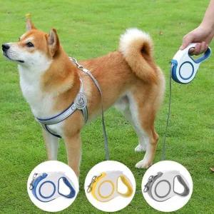 강아지 고양이 리드줄 자동 산책 로프