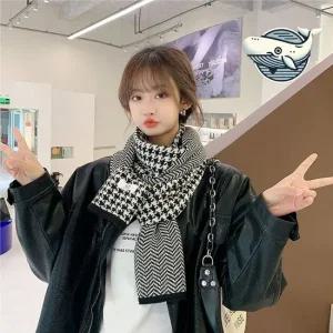 트렌디 양면 체크 머플러 따뜻한 겨울 목도리 커플목도리 선물 체크목도리 남녀공용