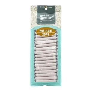 강아지 소시지 애견 소세지 영양 간식 20P 연어 강아지용품