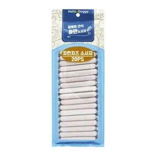 강아지 소시지 애견 소세지 영양 간식 20P 치킨 치즈 강아지용품