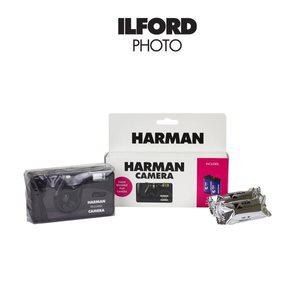 [기타]하만 다회용 흑백필름 카메라 (켄트미어 흑백필름2개포함)