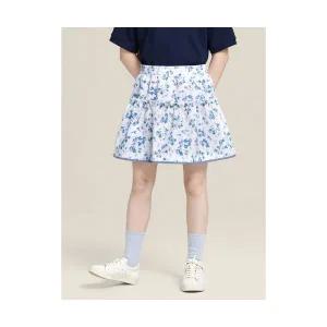 빈폴 키즈 BEANPOLE KIDS 러블리 빙키 걸즈 리버서블 플라워 포인트 스커트 스카이 블루 BI5427G02Q 310163